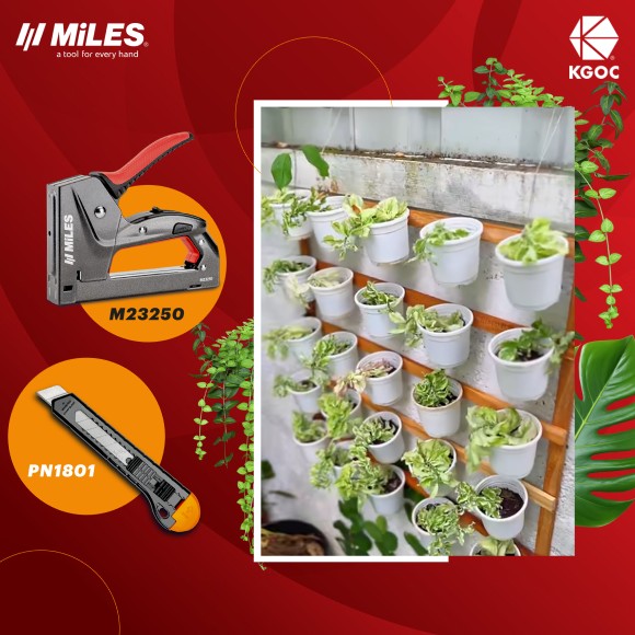 Vertical Garden in making