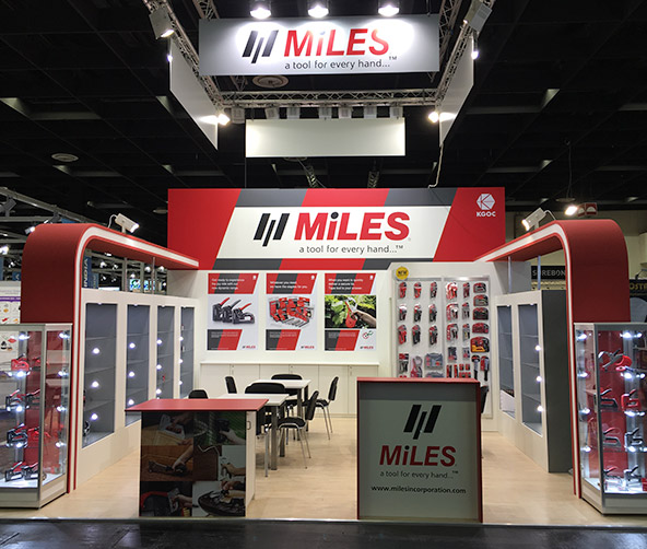 Miles in the spotlight at the International Hardware Fair